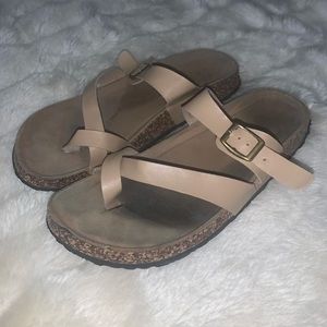 Tjmaxx Tan Strapped Sandals